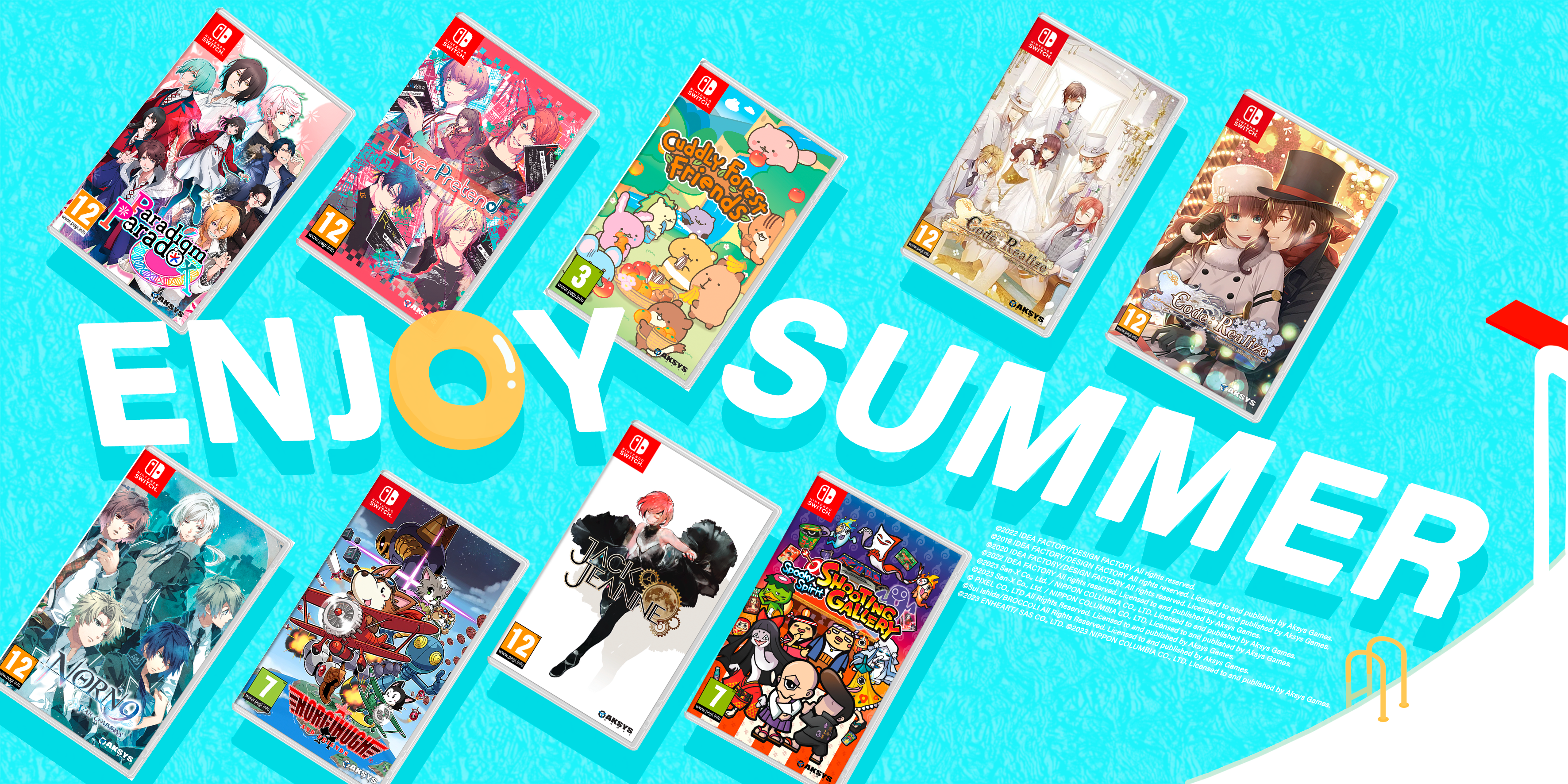 Summer Sale on the Aksys EU Online Store! Multiple otome titles on
