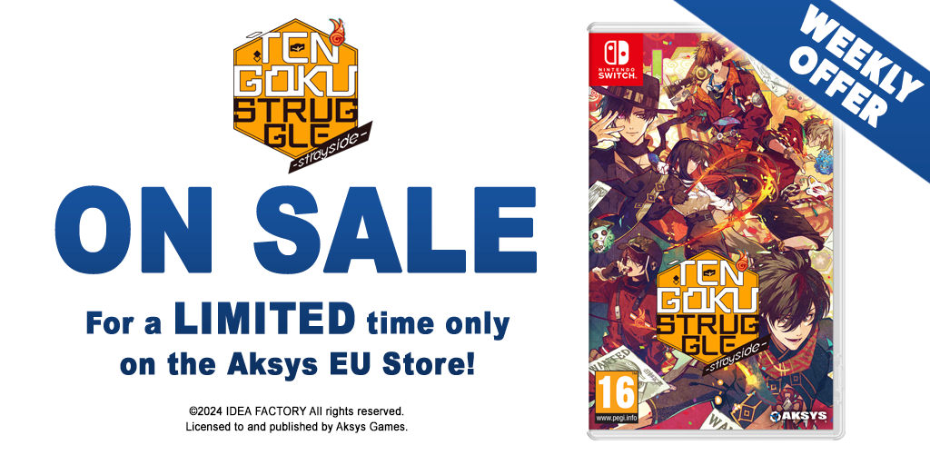 AKSYS WEEKLY OFFER | Tengoku Struggle -Strayside- | Standard Edition | Nintendo Switch™