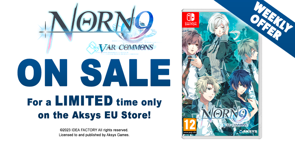 AKSYS WEEKLY OFFER | Norn9: Var Commons | Standard Edition | Nintendo Switch™